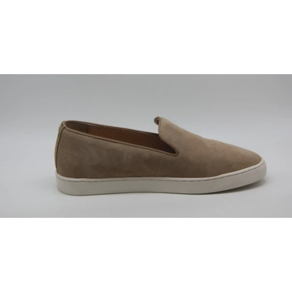 Birdies Womens The Swift Slip On Shoes 6 Tan Suede Comfy Sneaker Loafers Preppy